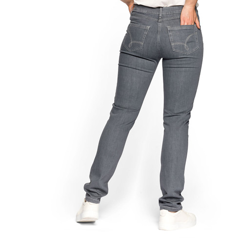 Jeans NAUW van bio-katoen, grijs