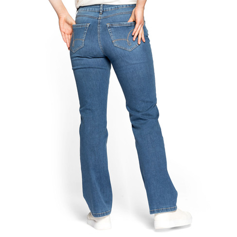 Jeans RECHT van bio-katoen, lichtblauw
