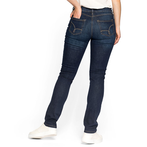 Jeans NAUW van bio-katoen, donkerblauw
