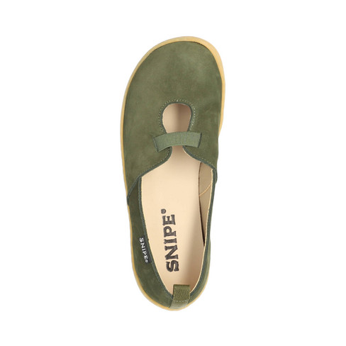 Barefoot schoen TRAYLER, olijfgroen
