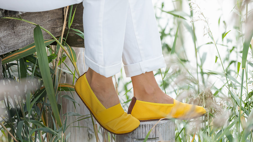 Met onze barefoot damesschoenen lopen als op blote voeten