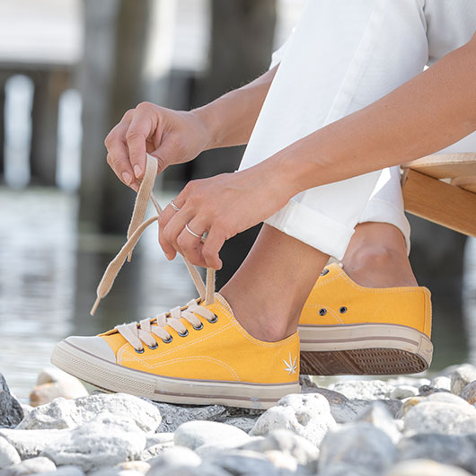 Stijlvolle en comfortabele sneakers voor dames met hoge ecologische normen