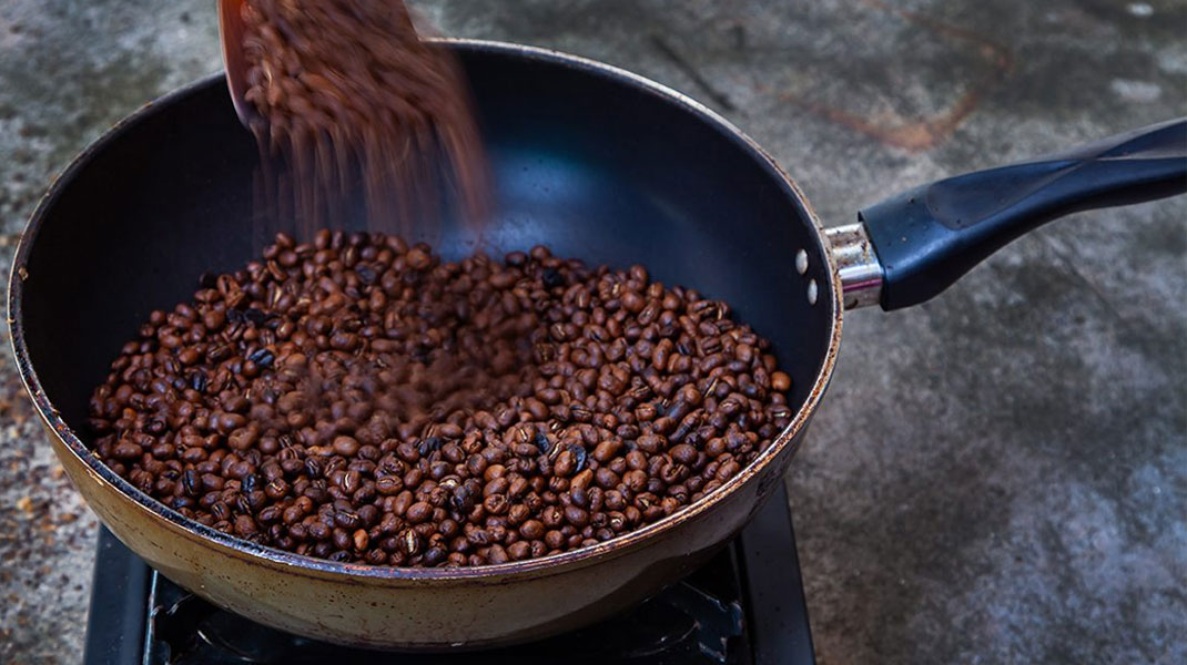 Zelf koffie branden, gewoon thuis!