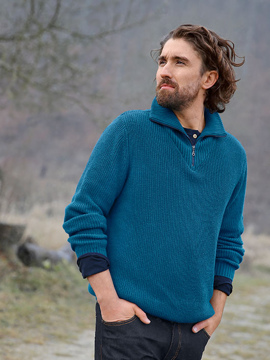 Ecologische truien en vesten voor mannen ontdekken