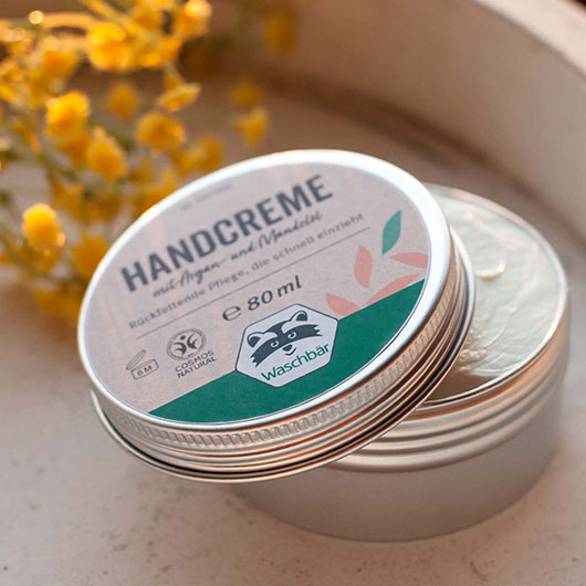 Hier sehen Sie die Handcreme in der Dose