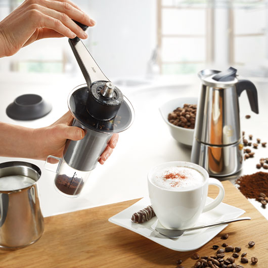 Koffiemolen met keramisch maalsysteem