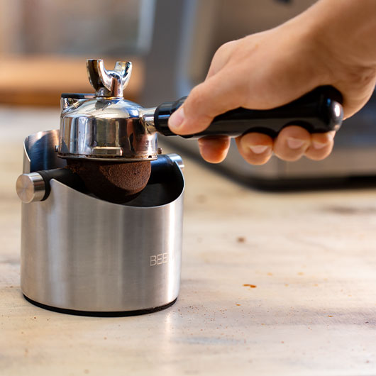 Opvangbakje voor koffiedik