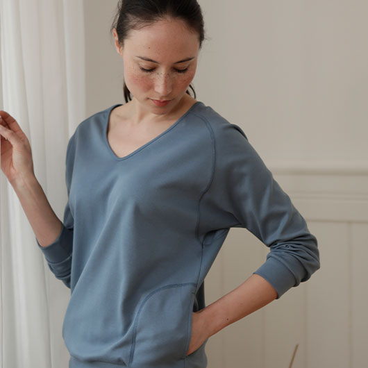 Hier zie je oversized Shirt
