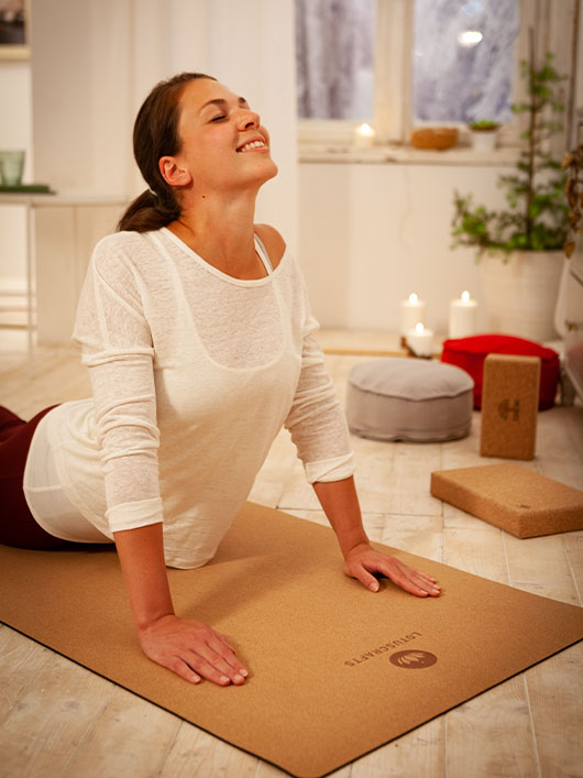 Die nieuwe yogamat van Lotuscraft