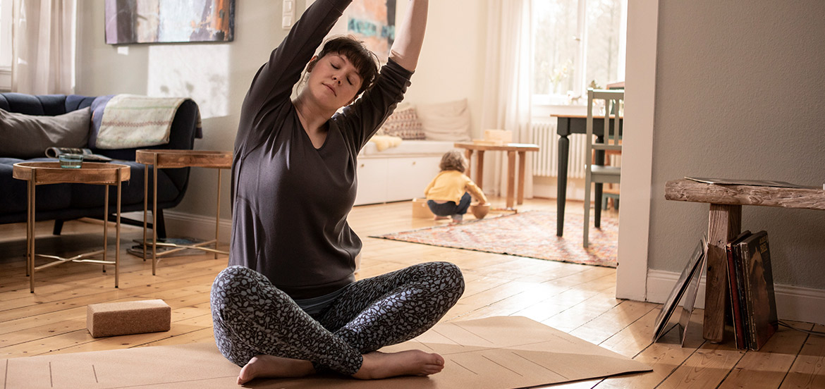 Hier zie je de preview van het magazine-artikel over yoga voor beginners