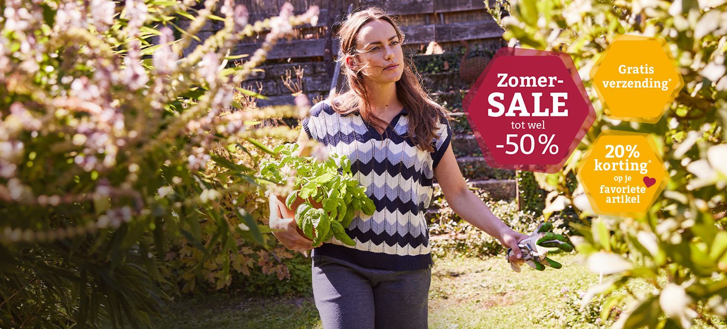Bespaar voor korte tijd de verzendkosten* en tot wel 50% in onze zomeruitverkoop. Bovendien krijg je 20% korting op je favoriete artikel*.