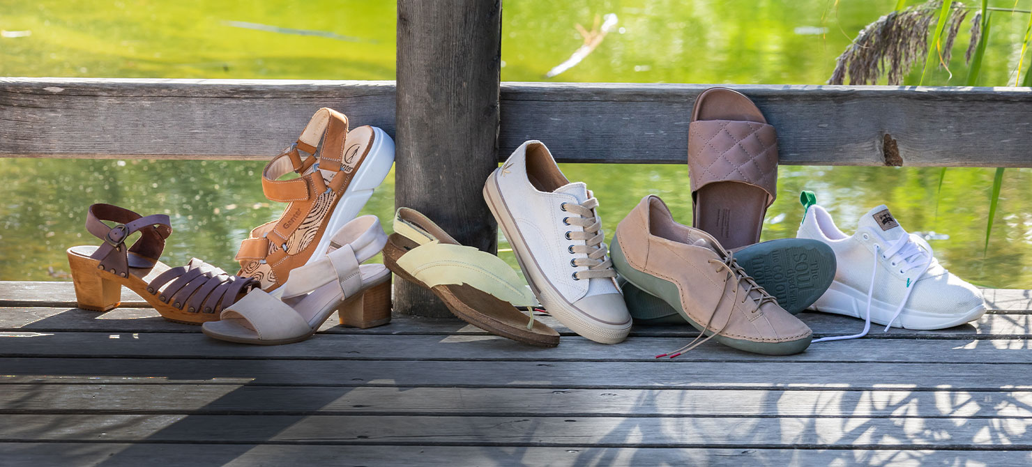 Duurzame schoenen uit natuurlijke materialen bij Waschbär Eco-Shop - nu ontdekken.
