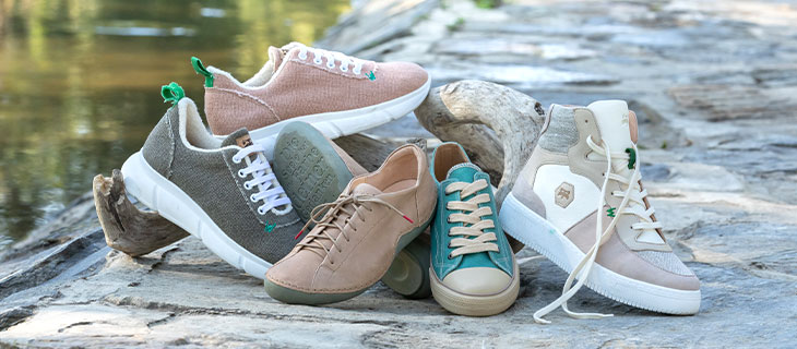 Herfstschoenen in mooie kleuren en van natuurlijk materialen
