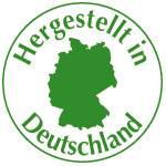 Label Geproduceerd in Duitsland