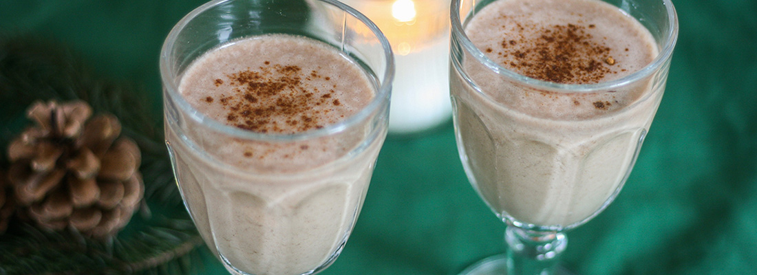 Zelfgemaakt: kerstsmoothie of veggnog