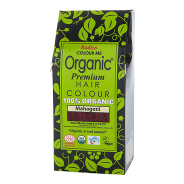 Radico Organic plantaardige haarkleuring 100 g, mahonie