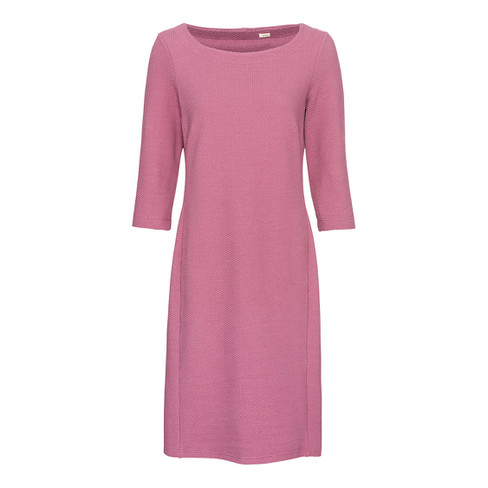Jersey jurk van bio-katoen, roze