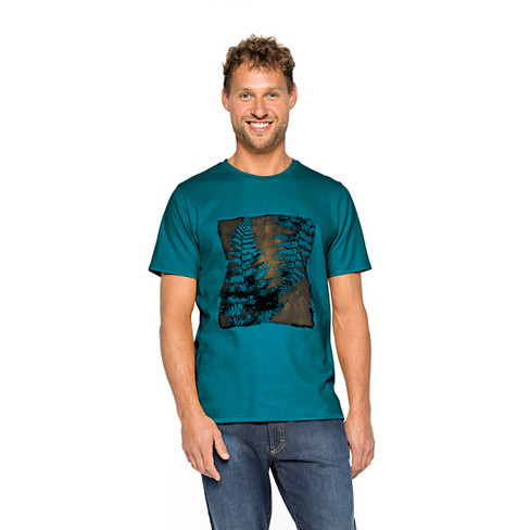 T-shirt, Atlantisch blauw