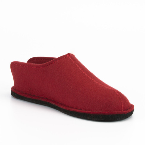 Pantoffels SMILY, rood