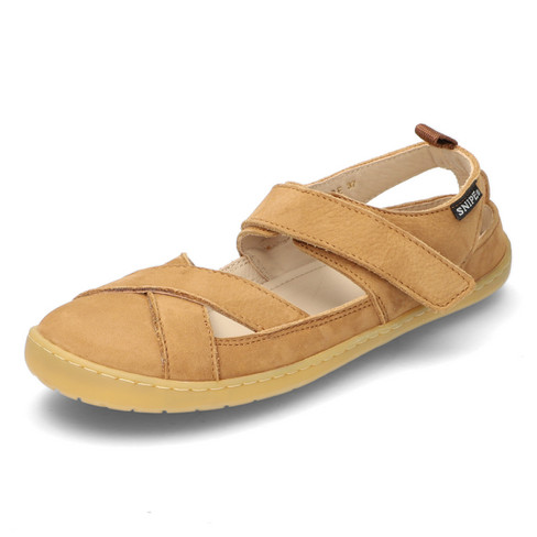 Image of Barefoot sandaal TRAYLER, cognac Maat: 37