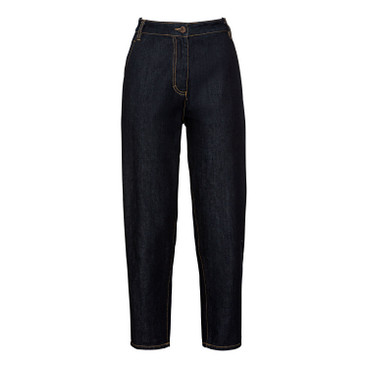 7/8-jeans van puur bio-katoen, donkerblauw