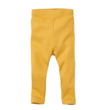 Baby-legging van bio-katoen met elastaan, saffraan