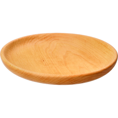 Decoratief bord van elzenhout