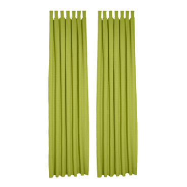 Biologisch lusgordijn, 2 stuks, bamboe