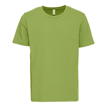 T-shirt met ronde hals van bio-katoen, kiwi