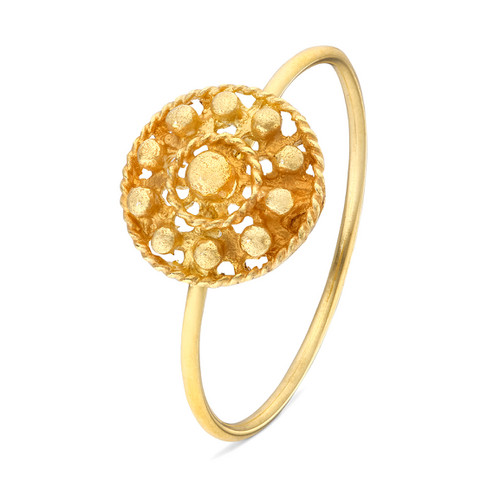 Ring &quot;Byzantino&quot;, verguld