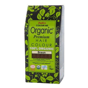 Radico Organic plantaardige haarkleuring, bruin