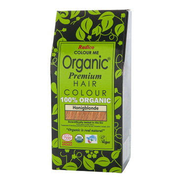 Radico Organic plantaardige haarkleuring 100 g, honingblond