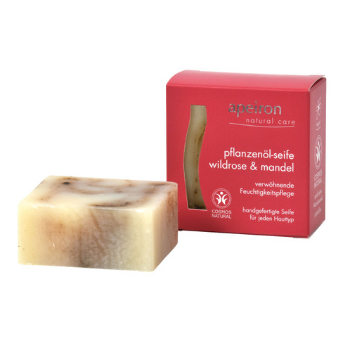 Image of Plantenolie zeep met wilderozen- en amandelolie Maat: 100 g