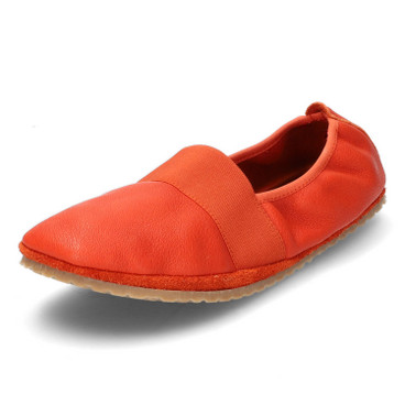 Biologische barefoot slipper, oranje