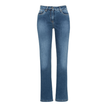 Jeans RECHT van bio-katoen, lichtblauw