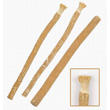 Ecologische Miswak houten tandenborstel, set van 3 stuks