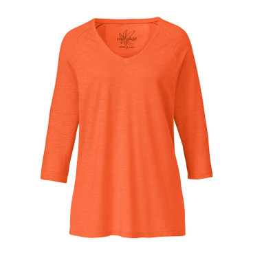 V-shirt, oranje
