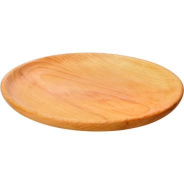 Decoratief bord van elzenhout
