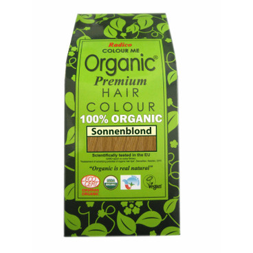Radico Organic plantaardige haarkleuring 100 g, zonneblond