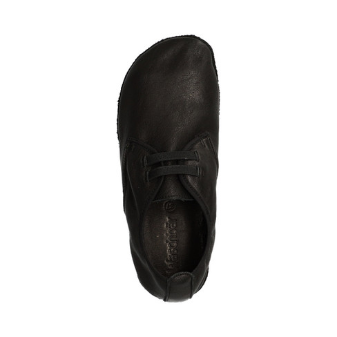 Barefoot schoen van bio-leer, zwart