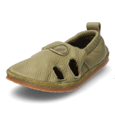 Image of Barefoot schoenen, olijfgroen Maat: 22 - voetlengte 14 cm
