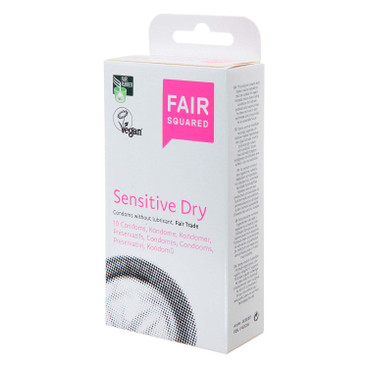 Fair Squared condooms Sensitive Dry