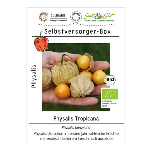 Zelfverzorger-zaadbox met bio-zaadgoed voor de moestuin, 15 soorten