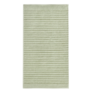 Badstof handdoek van bio-katoen en WECYCLED® katoen, zeegroen