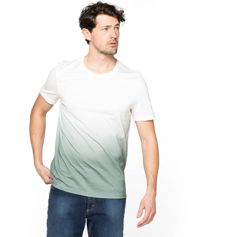 Jersey shirt van bio-katoen, zeegras