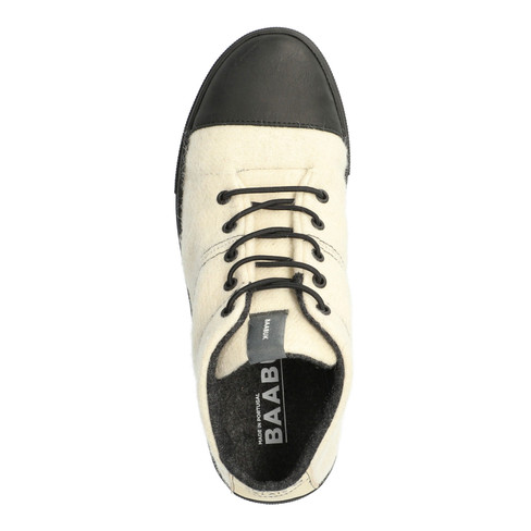 Wol-sneaker BLACK NOSE, offwhite