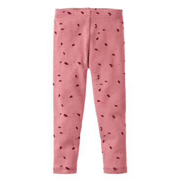 Kinder-leggings, rozenhout-motief