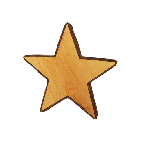 Decoratieve sterren van elzenhout