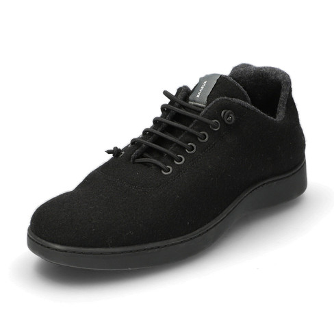Image of Wol-sneaker URBAN WOOLERS, zwart Maat: 41