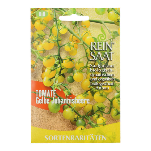 Image of Bio-zaad wilde tomaat geel ''Gelbe Johannisbeere'' Maat: